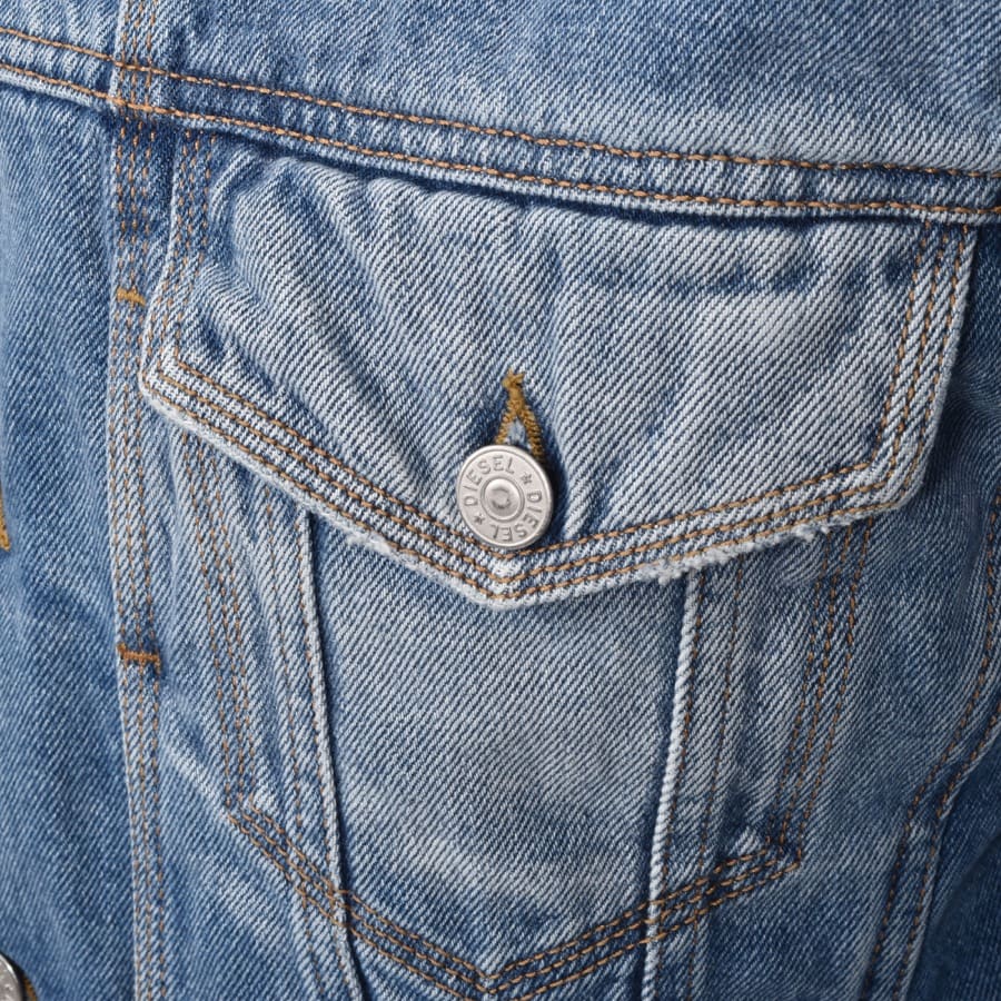 Alternative Image for ProductDiesel D Bristy Denim Jacket Blue3
